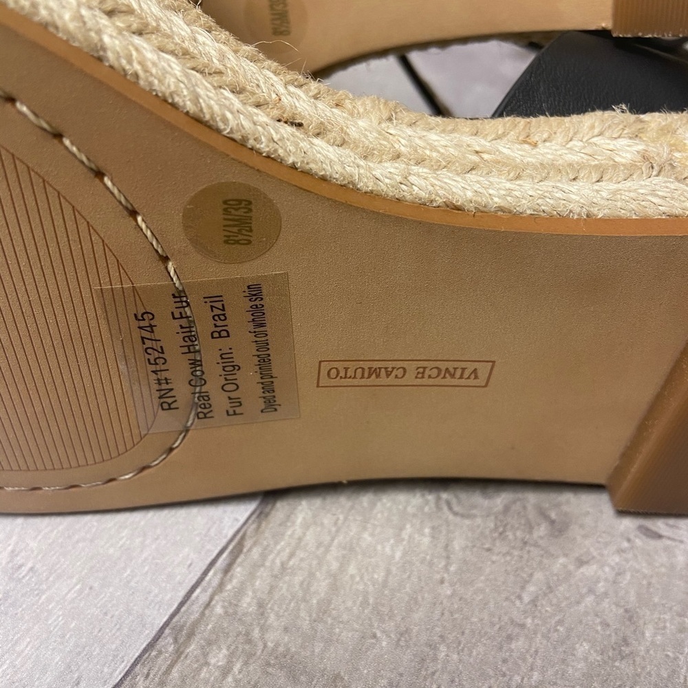 Vince Camuto Kathalia Ankle Strap Sandals Size 8.5 - Picture 7 of 16